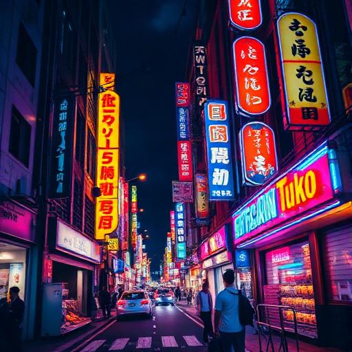 Tokyo at midnight travel vlog cover